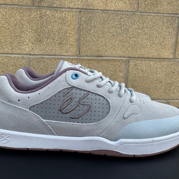 ES  Swift 1.5  Grey/Dark Grey/Blue skateboarding sneaker shoes Size 9 NWOB - Picture 2 of 11